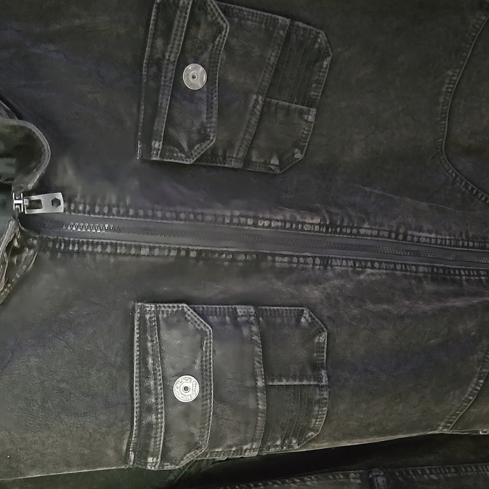 Buckle Black 3X men's coat - Picture 6 of 12